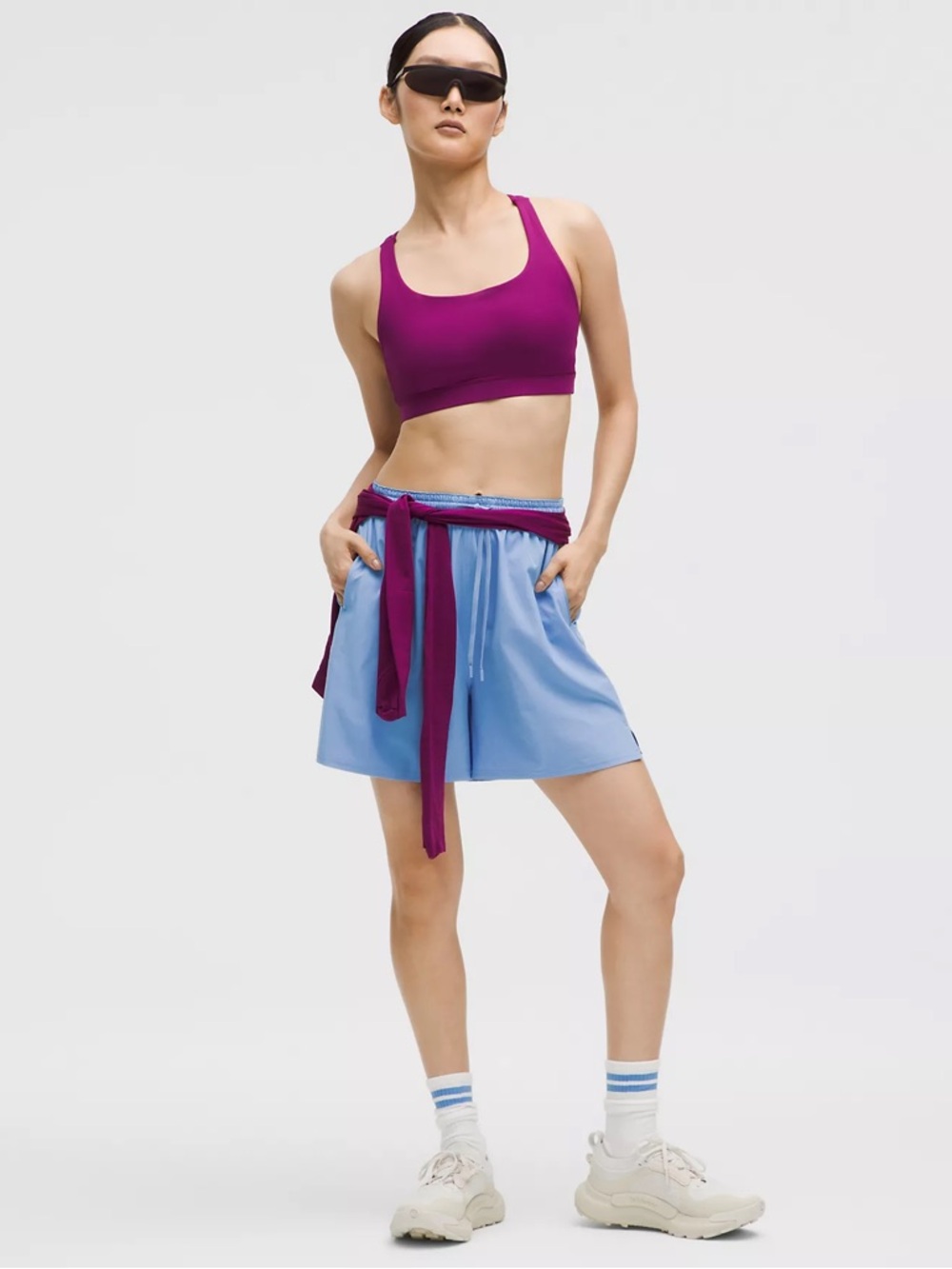 Lululemon Pace Rival High Rise Short 5” Pool Party 2